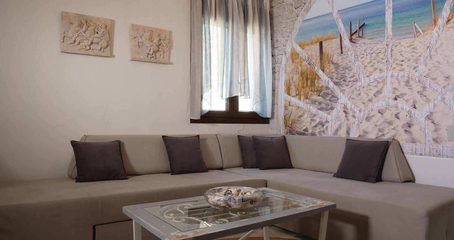 Villa Azzuro Ground Floor Nea Kallikrateia Экстерьер фото