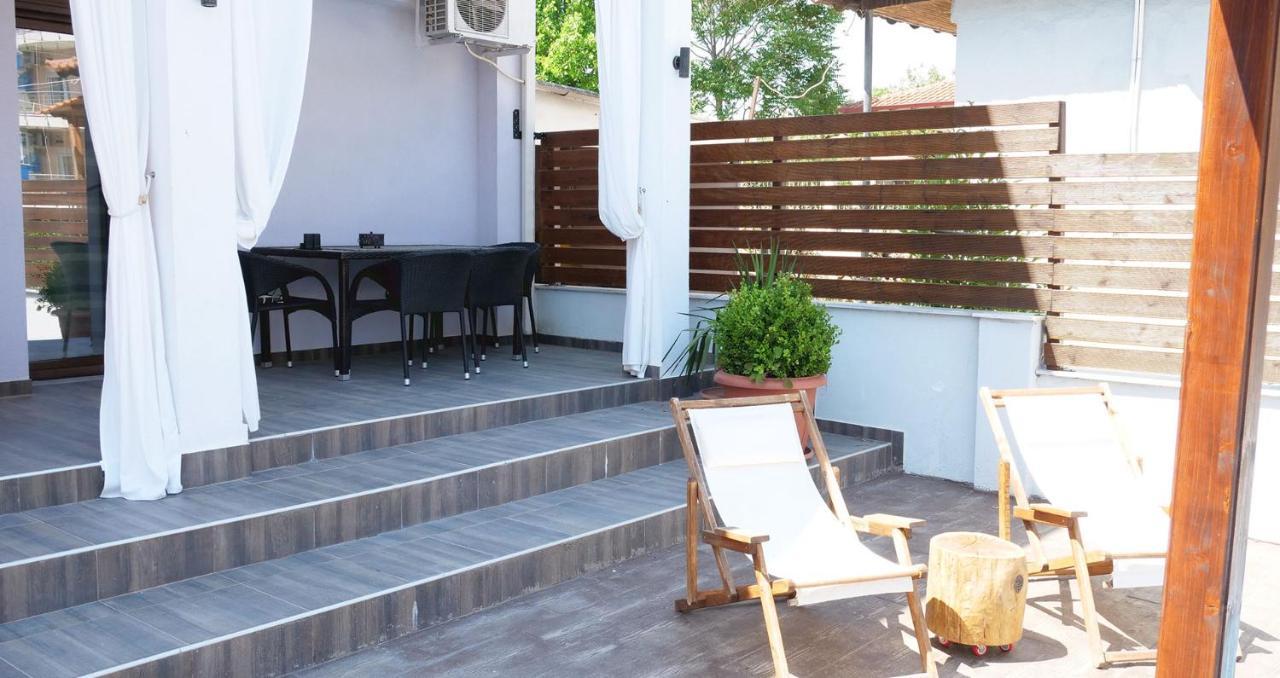 Villa Azzuro Ground Floor Nea Kallikrateia Экстерьер фото